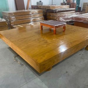 SẬP CHIẾU NGỰA GỖ CẨM VÀNG -  2M20X2M40 DÀY 20CM