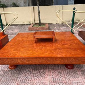 SẬP CHIẾU NGỰA GỖ HƯƠNG ĐÁ NAM PHI -  2M20X2M40 DÀY 20CM