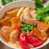 Crab Tomato Vermicelli Soup