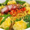 Wonton Egg Noodle (or Rice Noodle) Soup